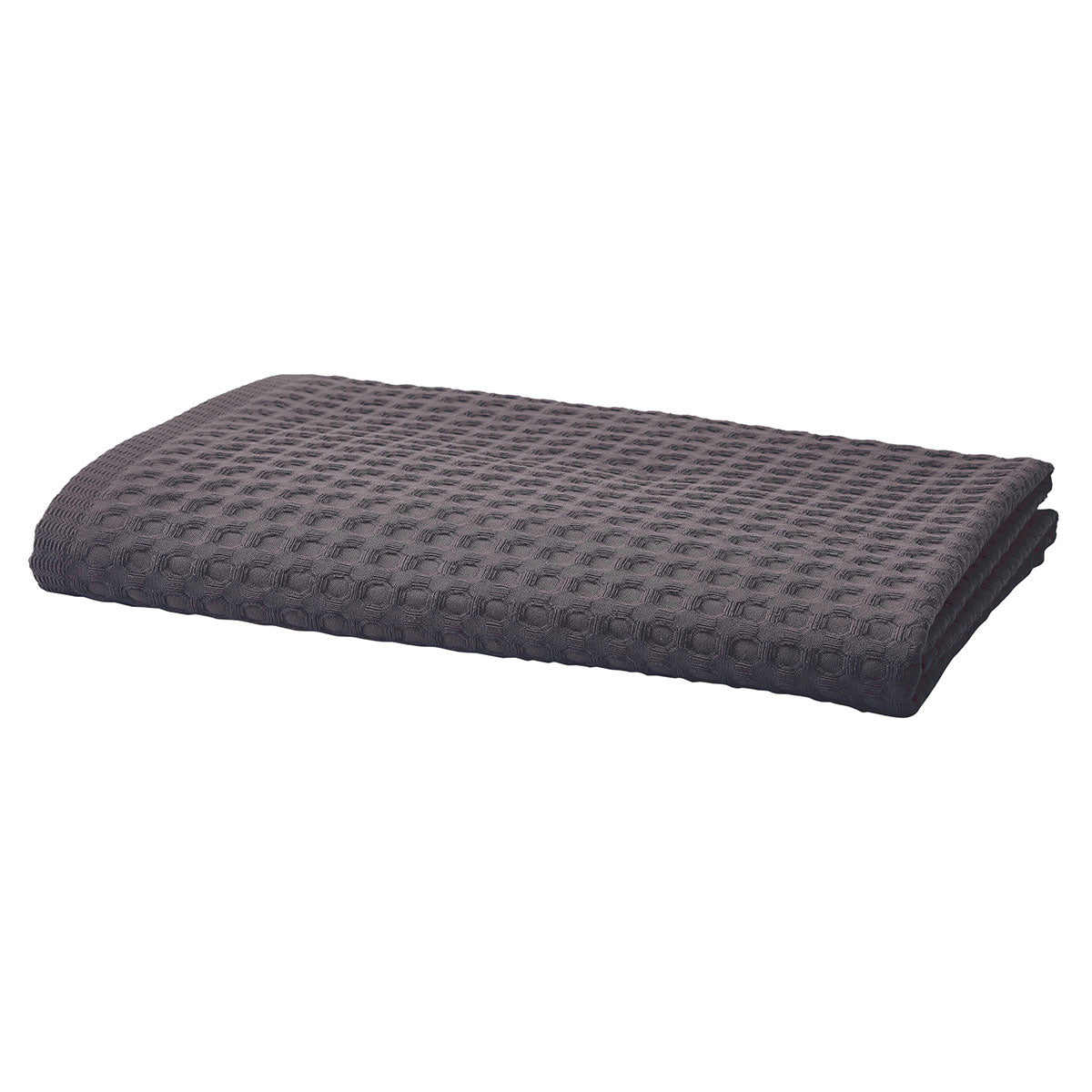 Aquanova Erin Cotton Bath Sheet Dark Grey
