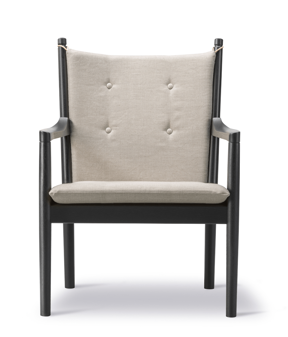 1788 Easy Chair - Black Lacquered Oak