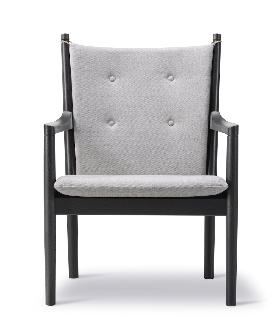 1788 Easy Chair - Black Lacquered Oak