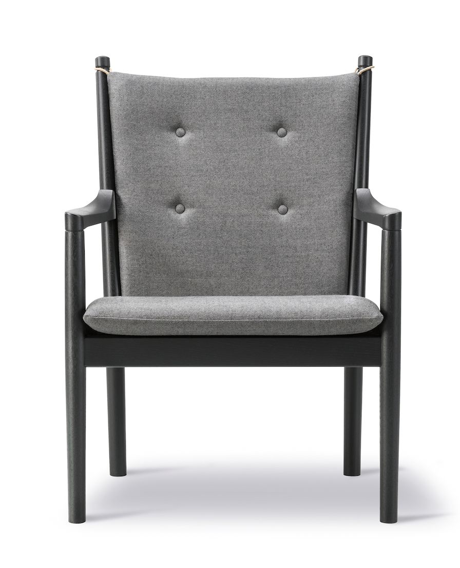 1788 Easy Chair - Black Lacquered Oak