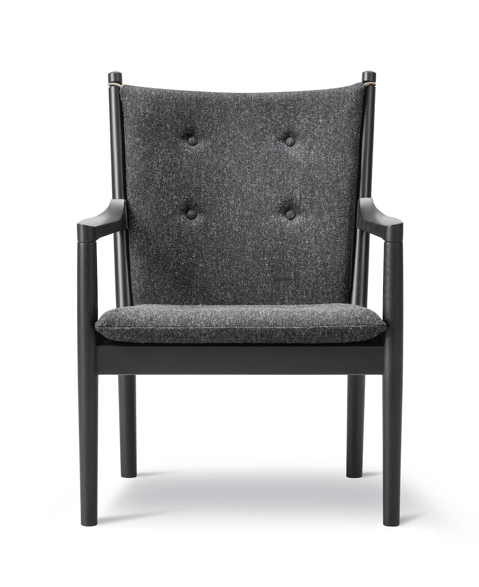 1788 Easy Chair - Black Lacquered Oak