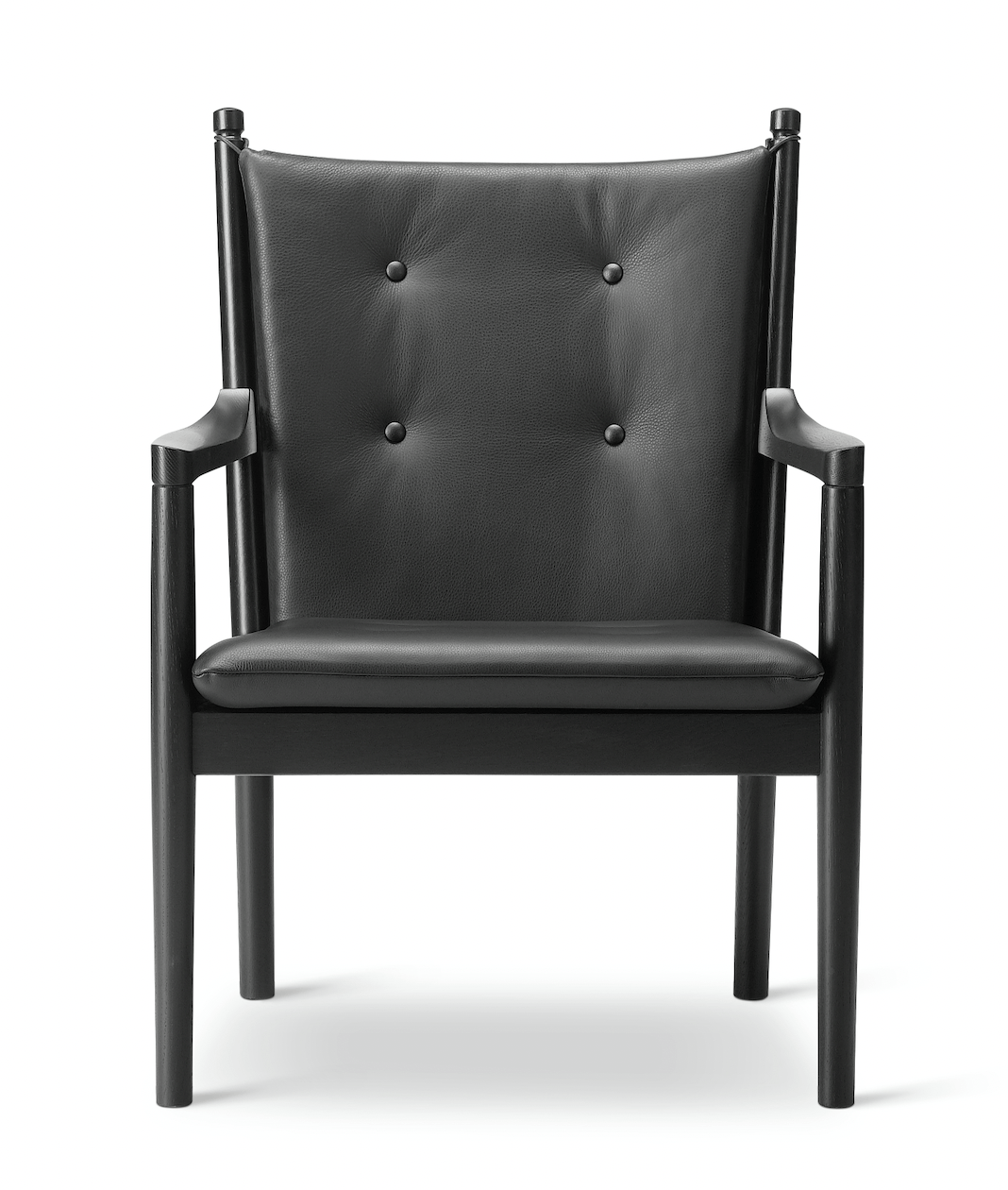 1788 Easy Chair - Black Lacquered Oak