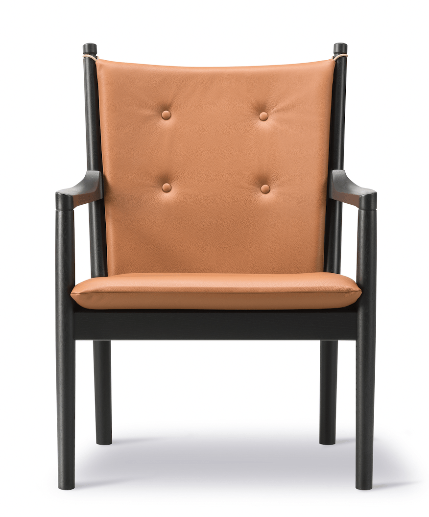 1788 Easy Chair - Black Lacquered Oak