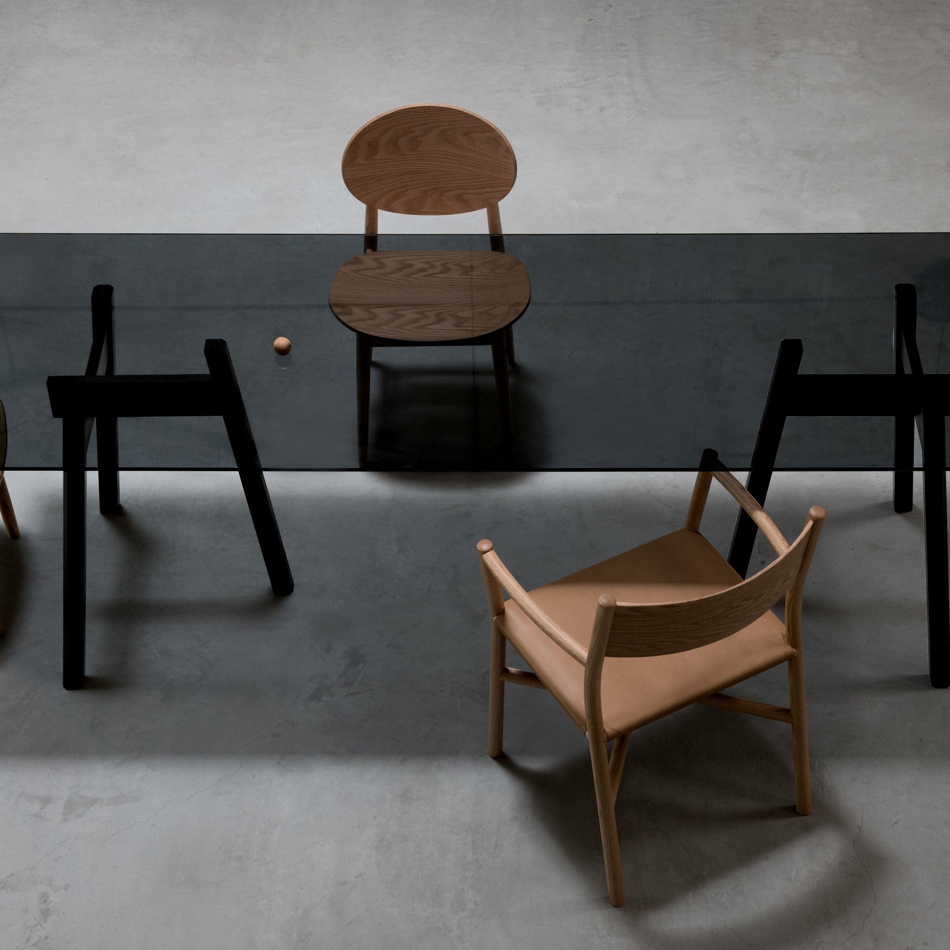 Ariake Chair: Upholstered