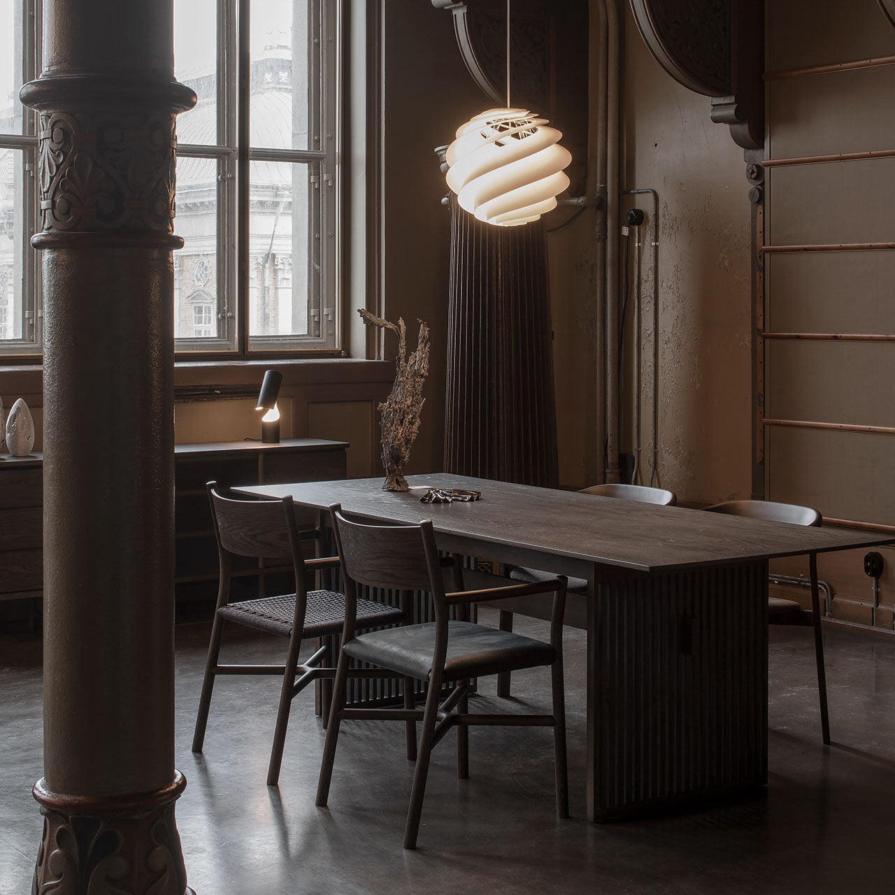 Ariake Chair: Upholstered