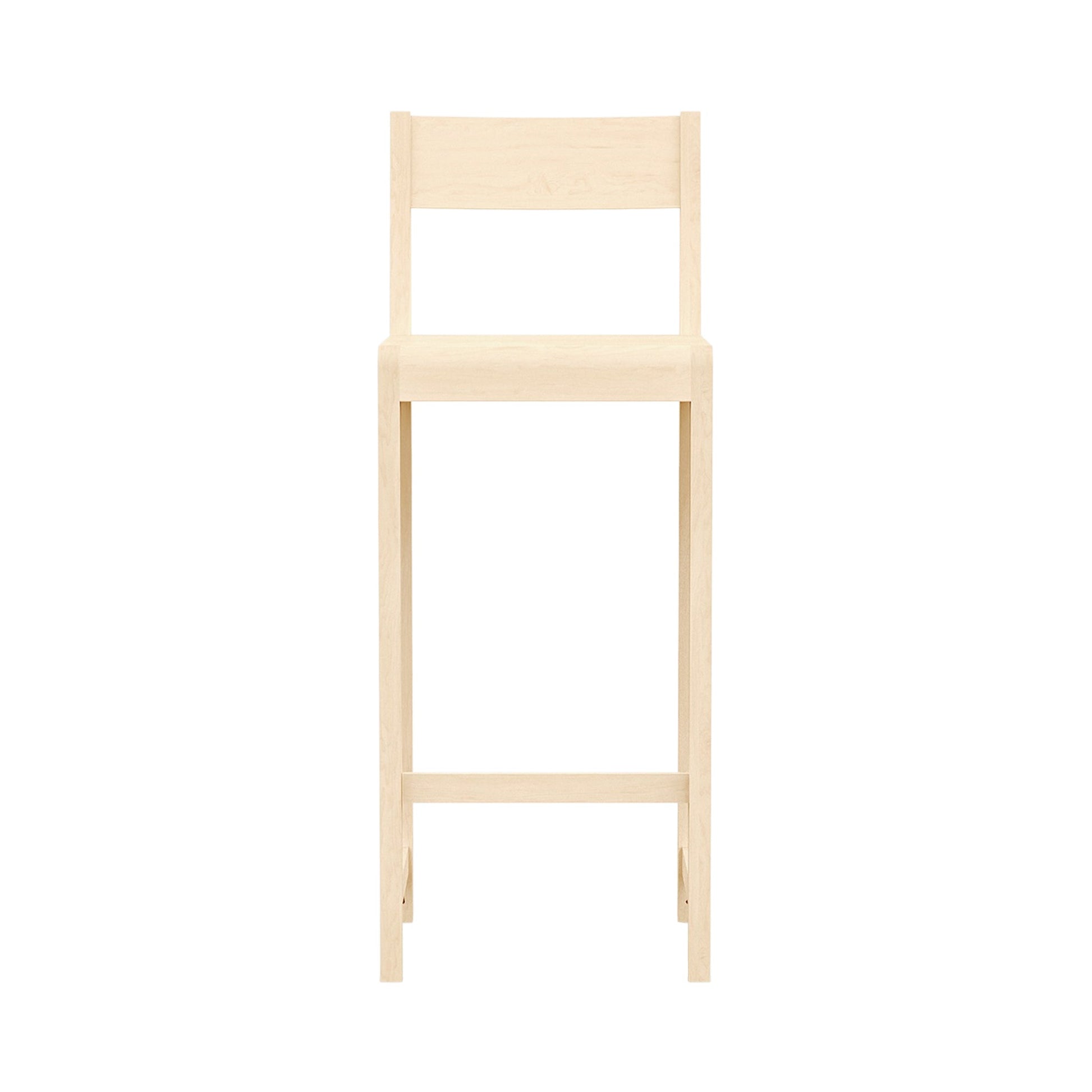 01 Bar + Counter Chair: Bar + Natural Birch