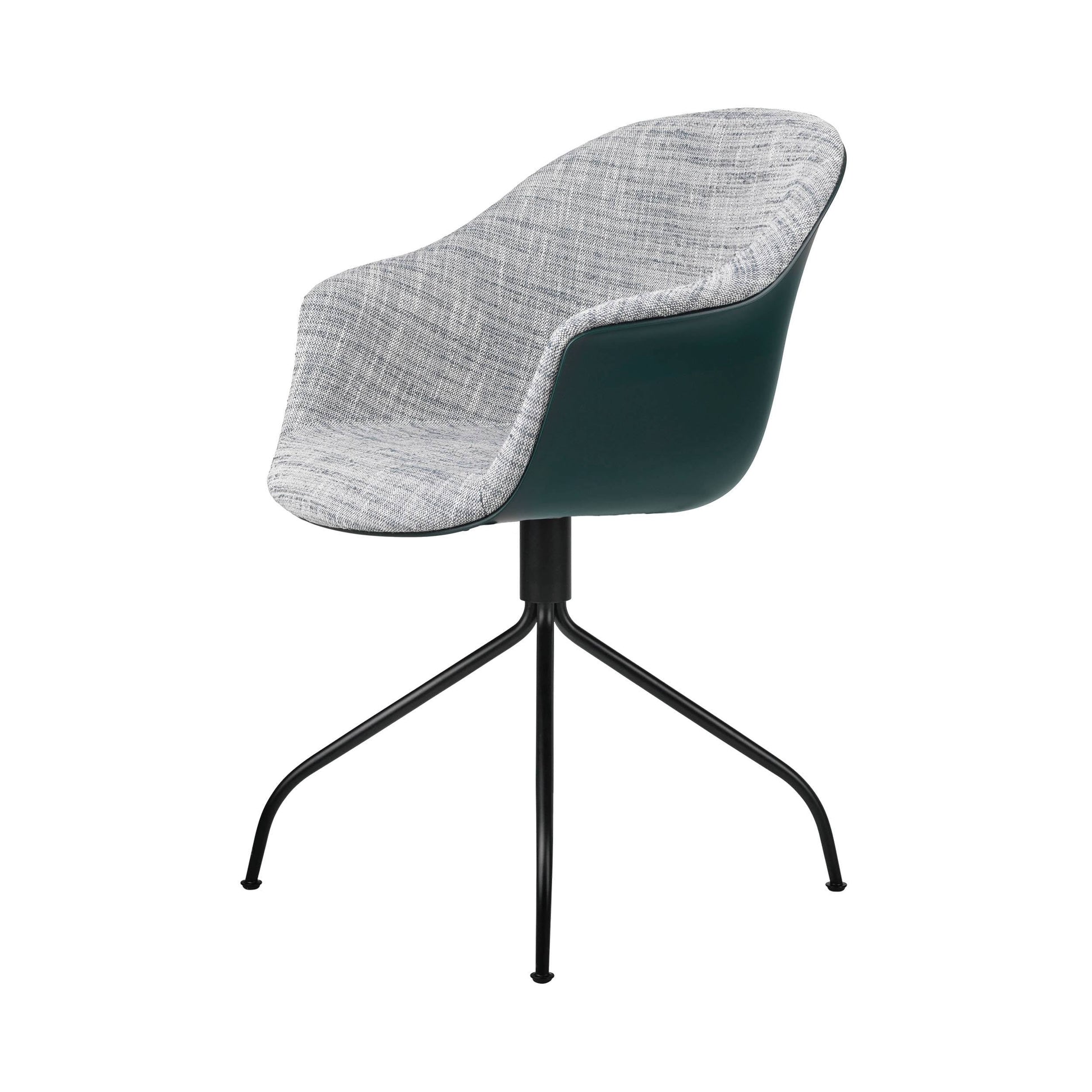 Bat Meeting Chair: Swivel Base + Front Upholstery