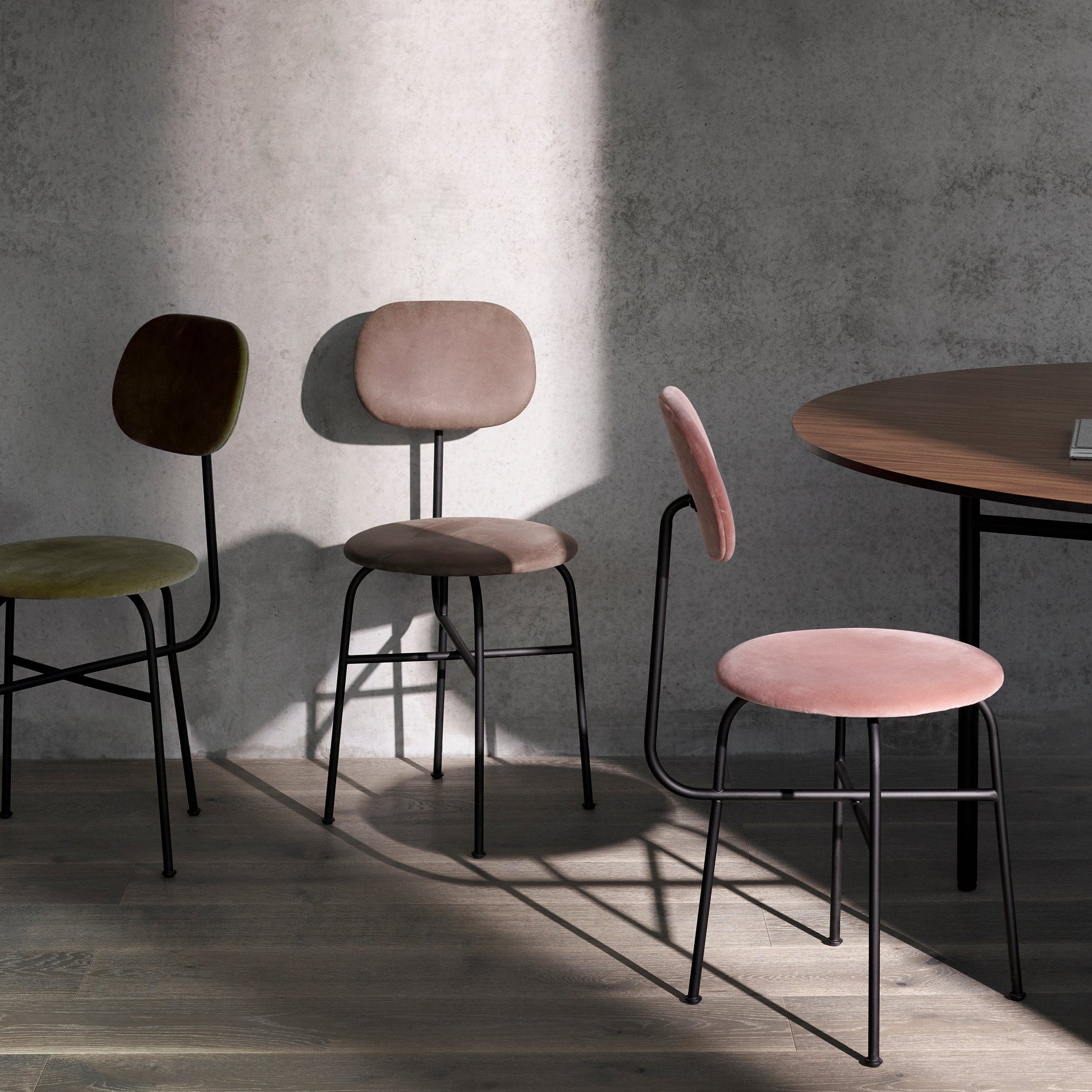 Afteroom Dining Chair Plus: Fully Upholstered