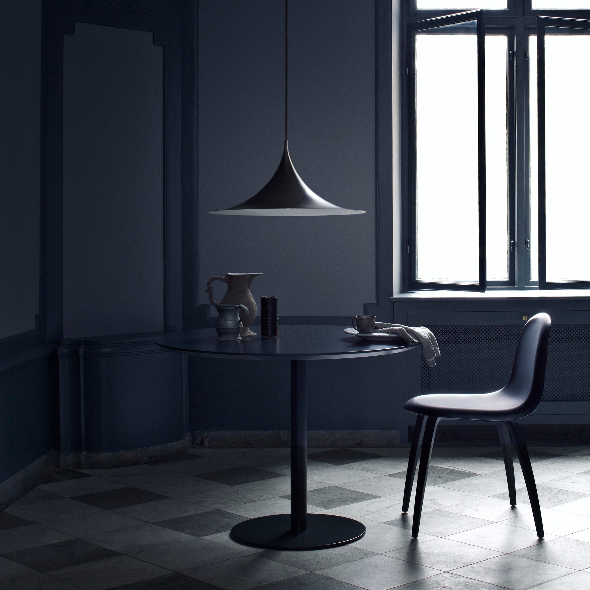 3D Dining Chair: Wood Base