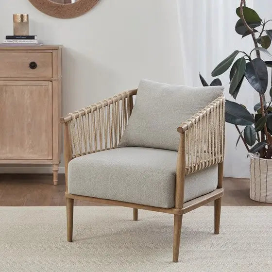 Accent Arm Chair Natural