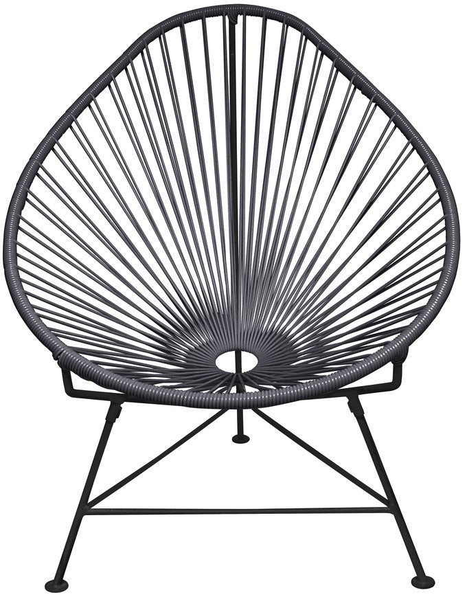 Acapulco Chair - Black Frame - Set of 2