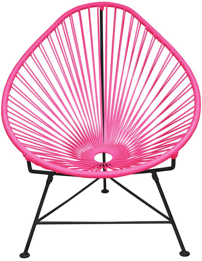 Acapulco Chair - Black Frame - Set of 2