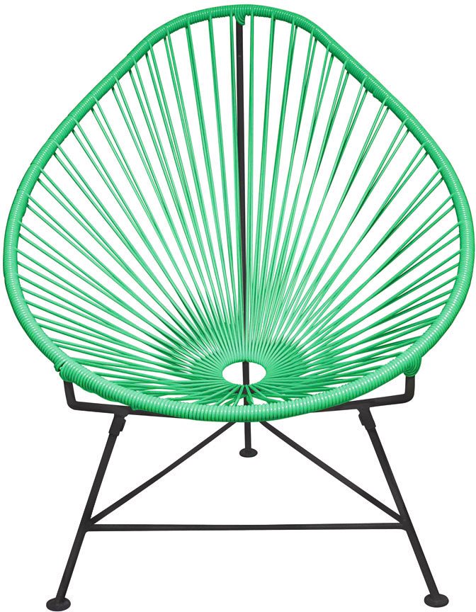 Acapulco Chair - Black Frame - Set of 2