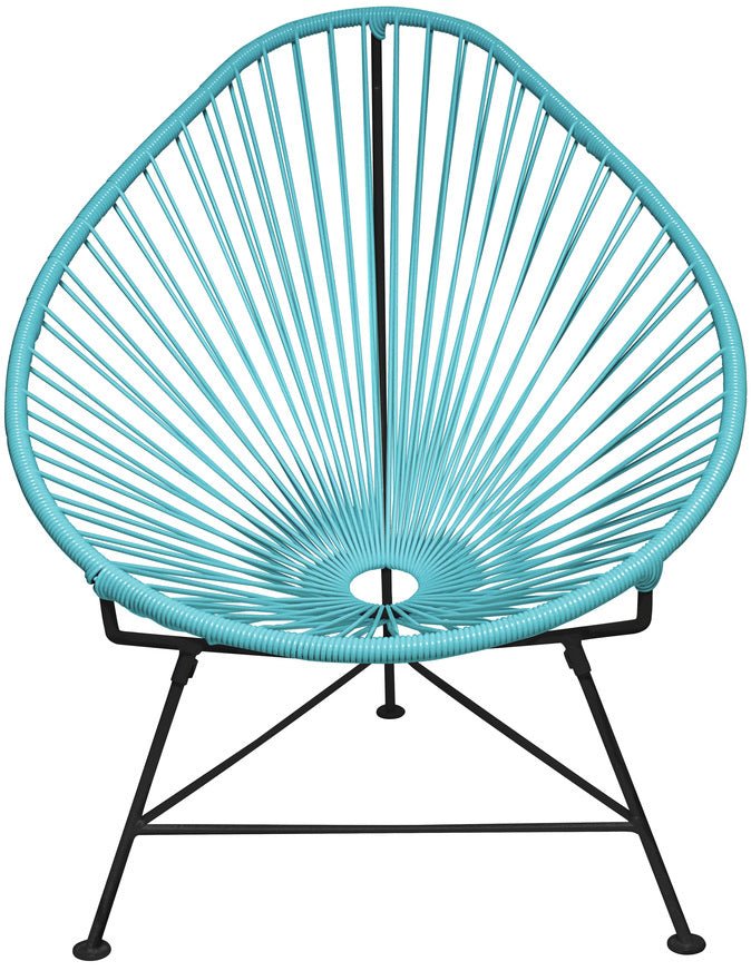 Acapulco Chair - Black Frame - Set of 2