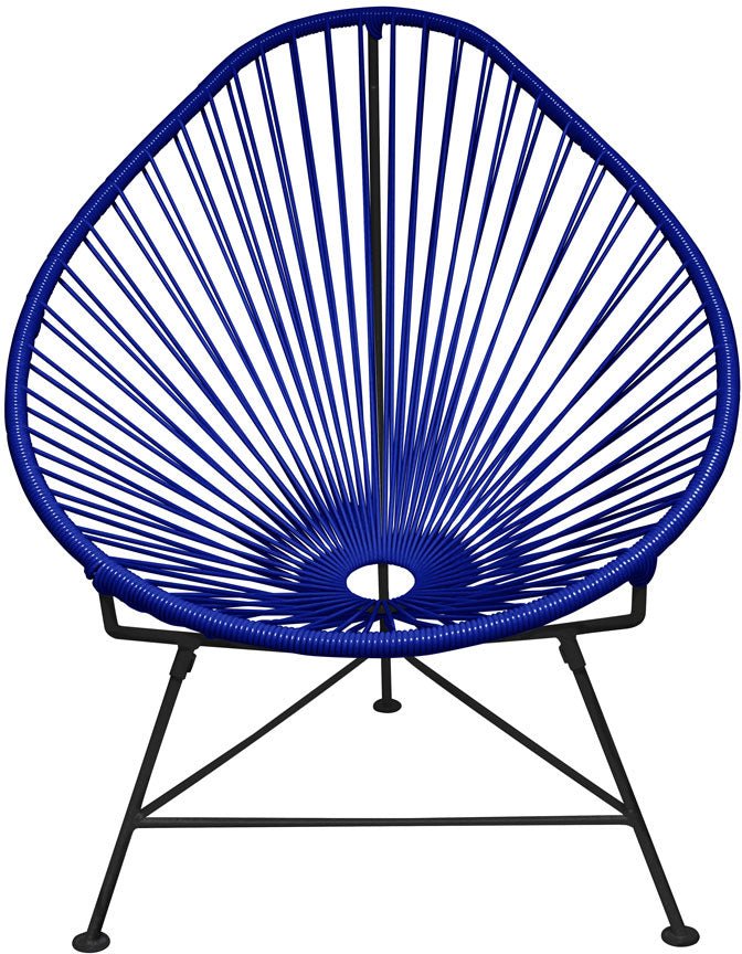 Acapulco Chair - Black Frame - Set of 2