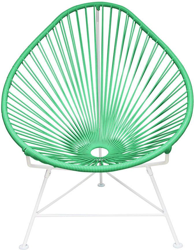 Acapulco Chair - White Frame - Set of 2