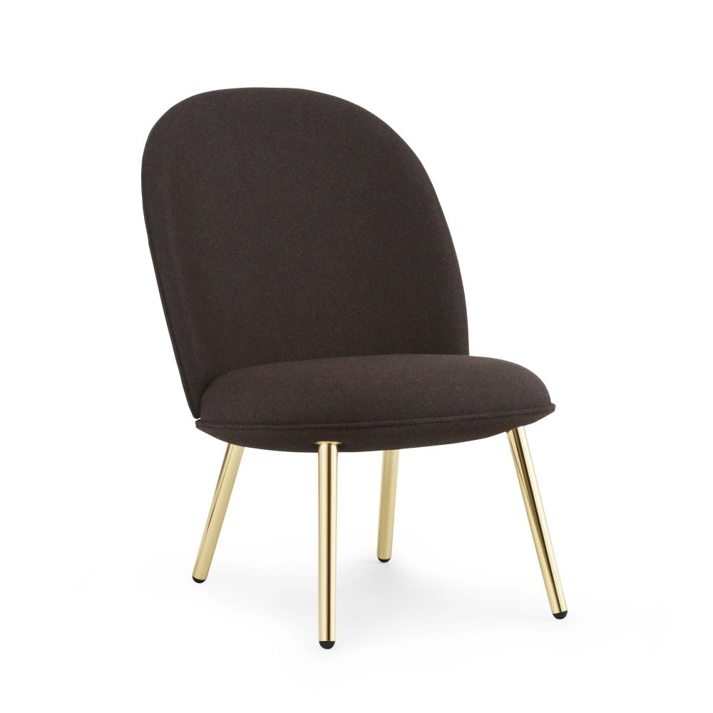 Ace Lounge Chair - Brass Legs