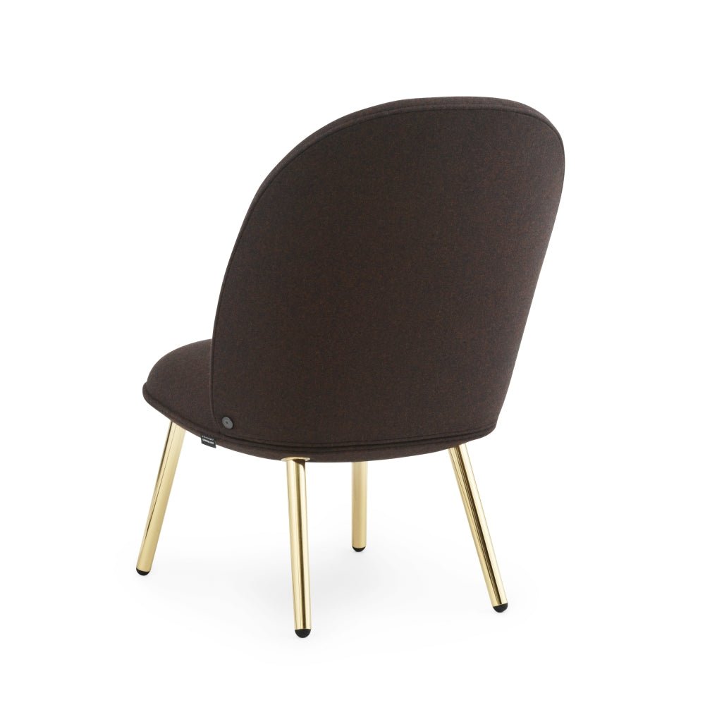 Ace Lounge Chair - Brass Legs