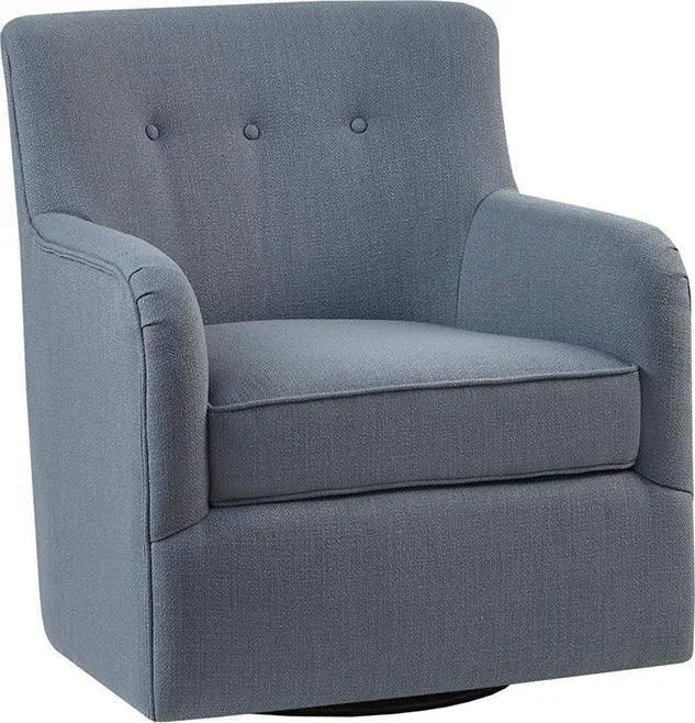 Adele Swivel Chair Blue