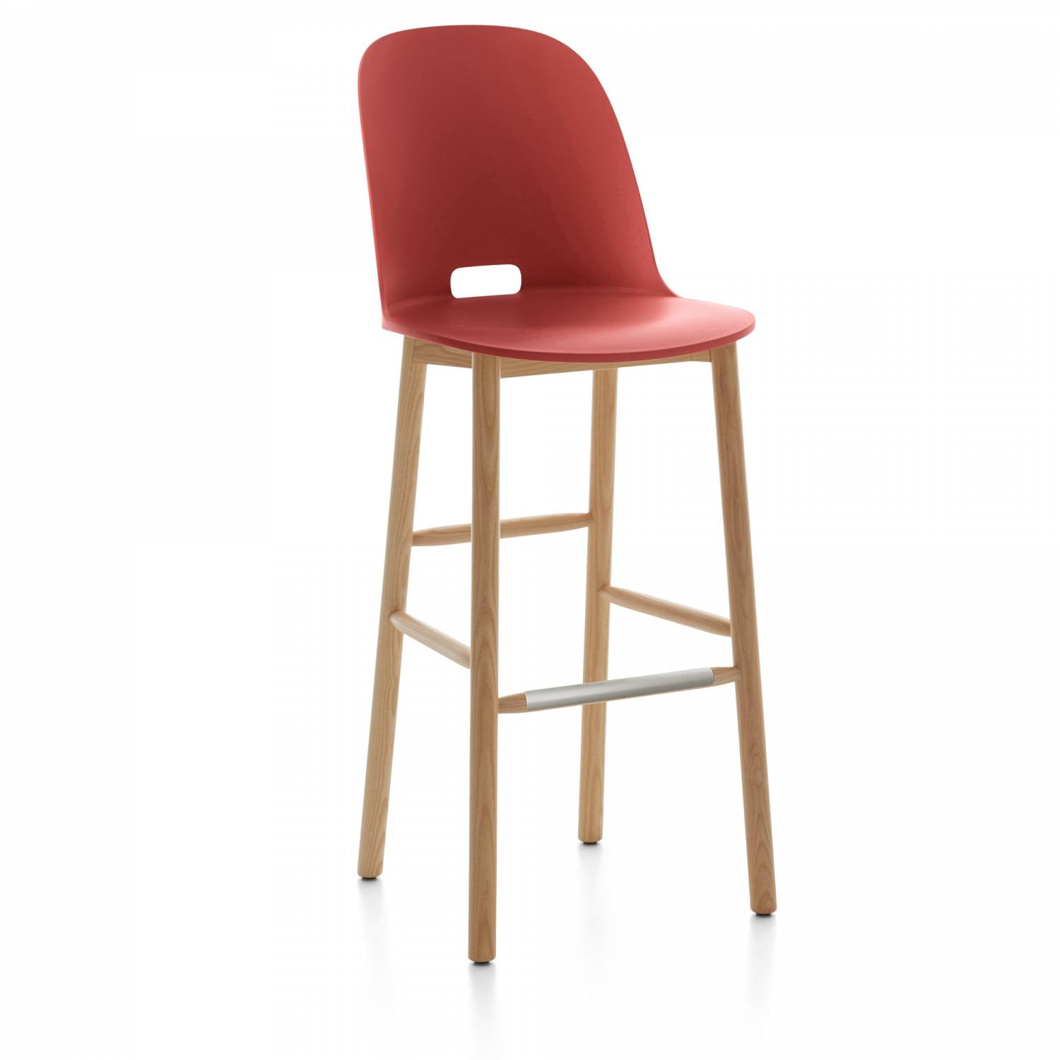 Alfi High Back Barstool