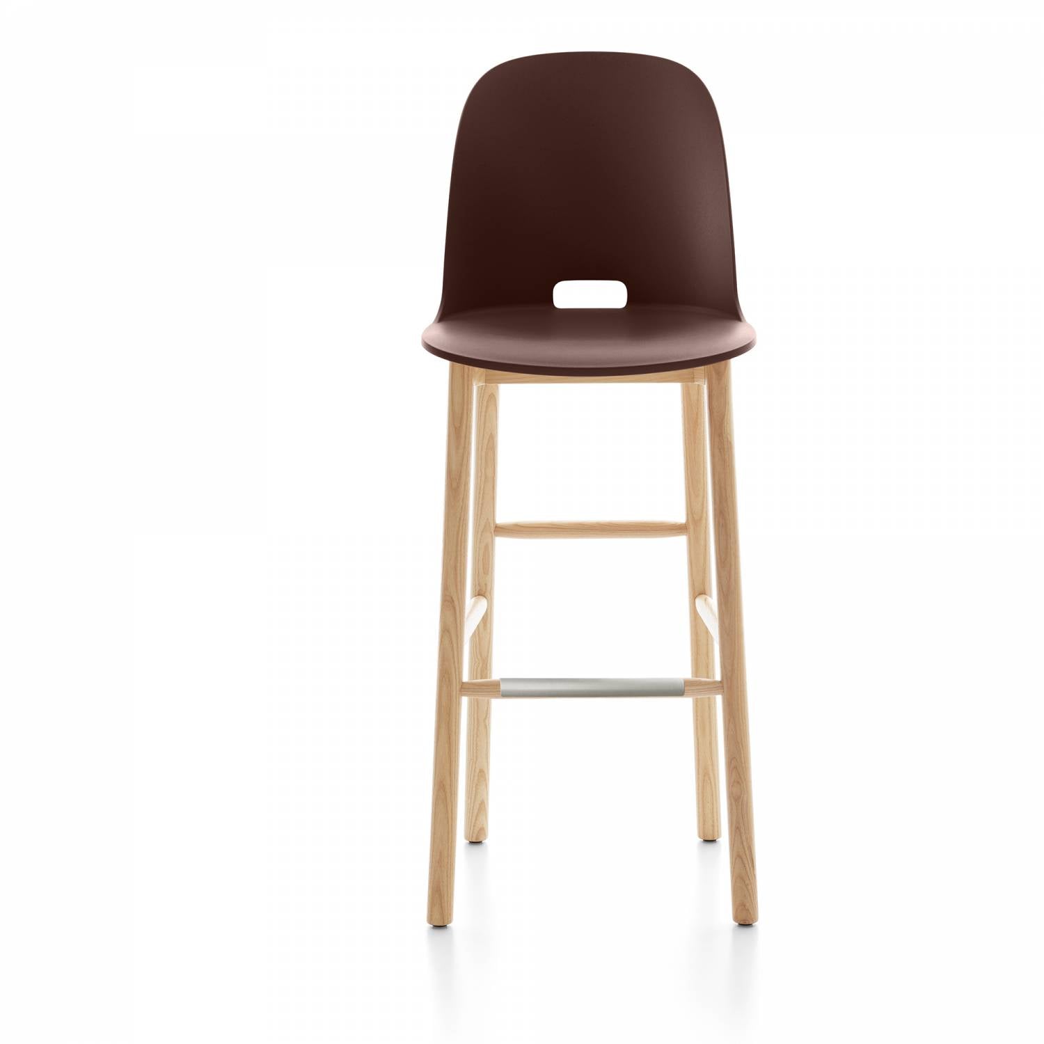 Alfi High Back Barstool