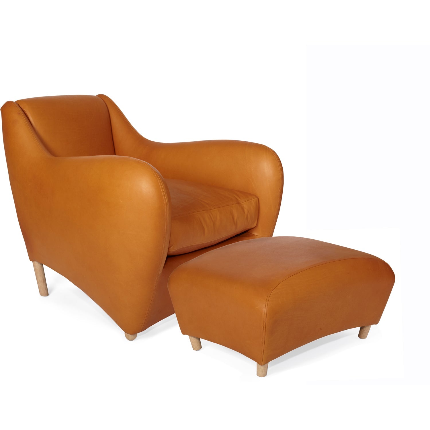Balzac Armchair & Ottoman