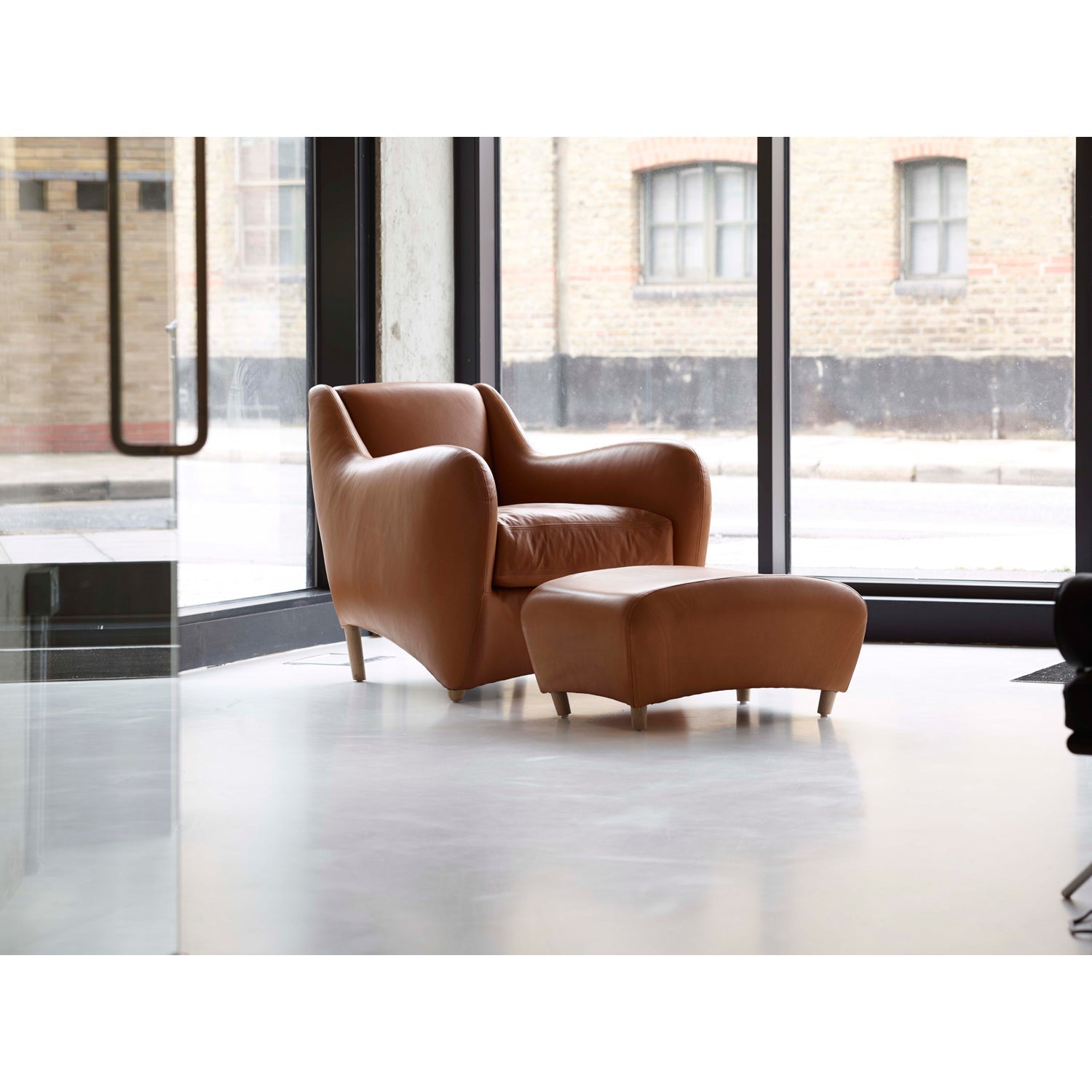 Balzac Armchair & Ottoman