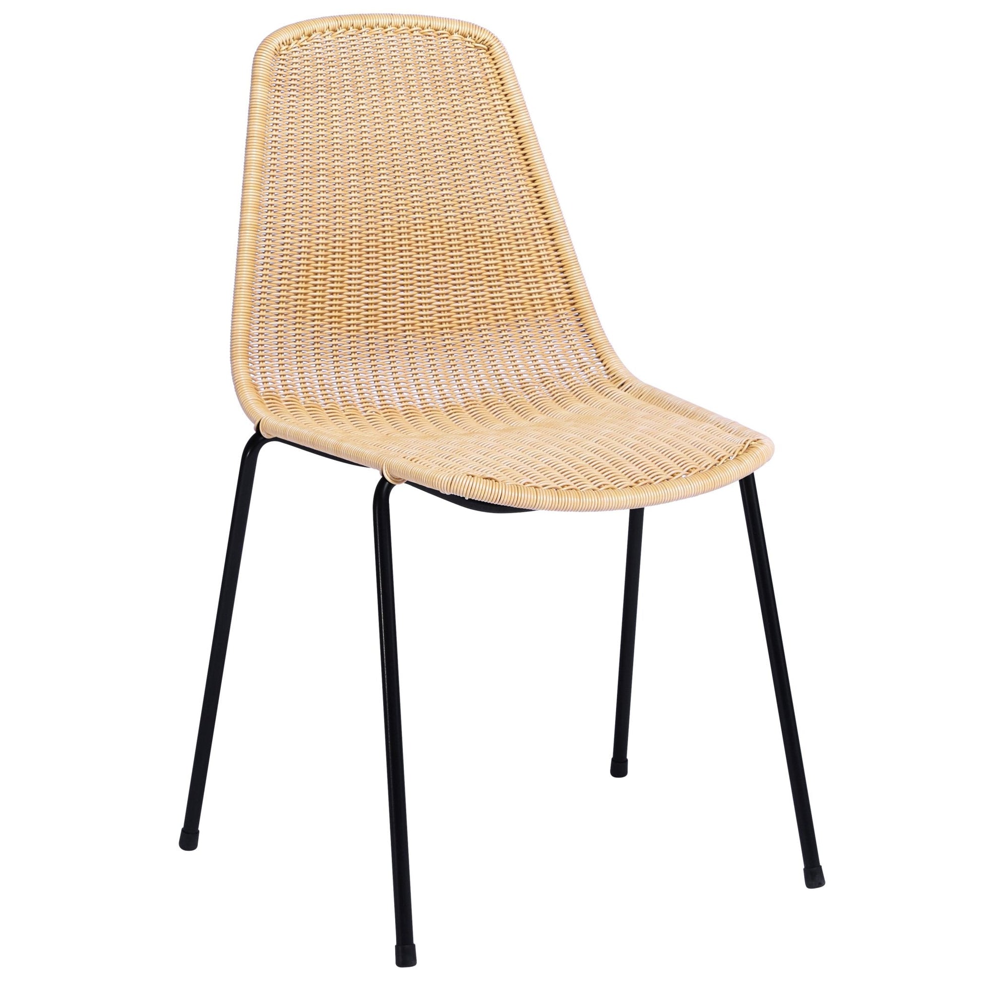 Basket Rattan Dining Chair