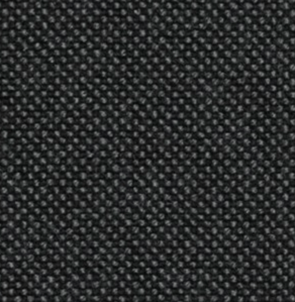 Bat Dining Armchair, Front Upholstered - Black Matte Base
