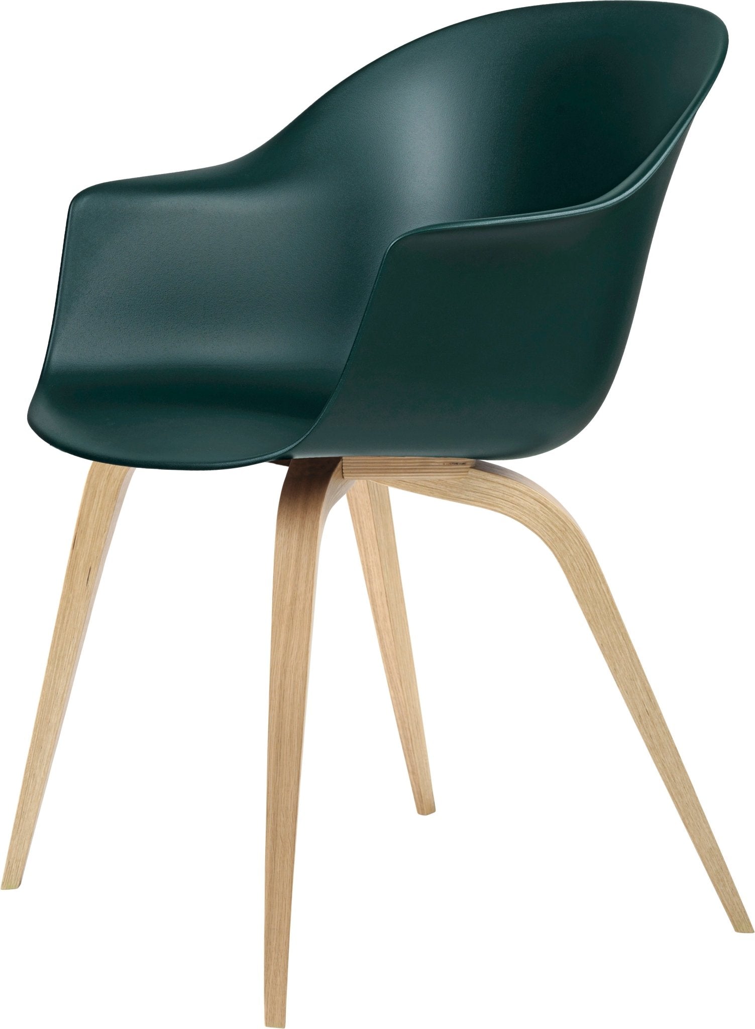 Bat Dining Armchair - Matte Oak Base