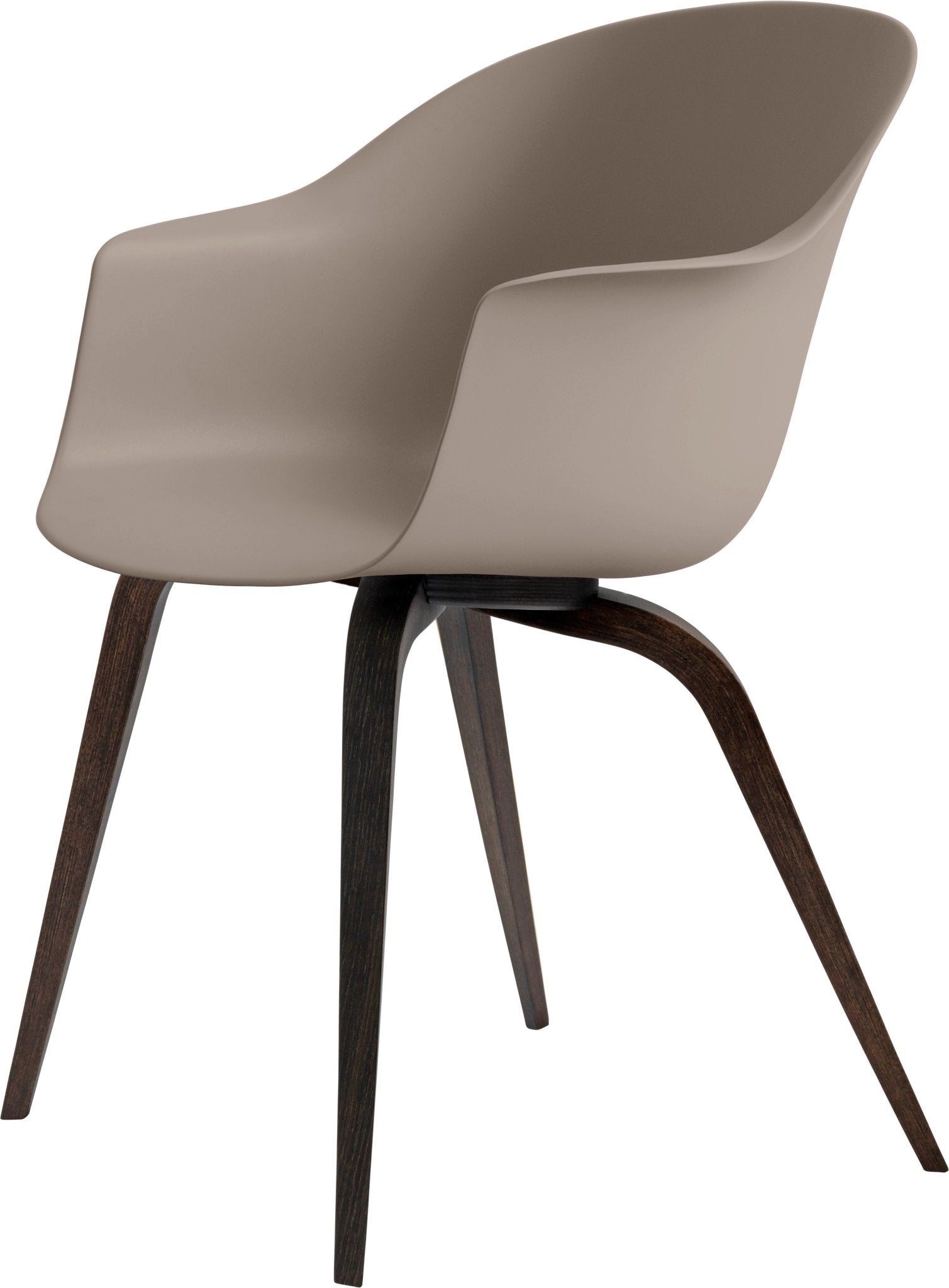 Bat Dining Armchair - Smoked Oak