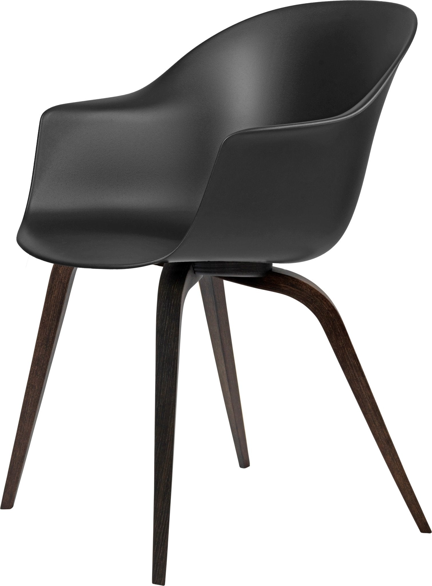 Bat Dining Armchair - Smoked Oak