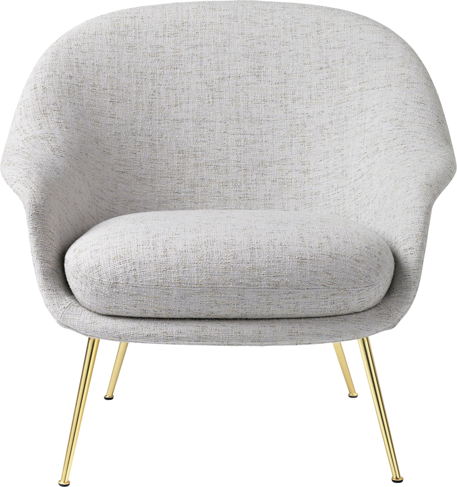 Bat Lounge Chair w/ Low Back - Brass