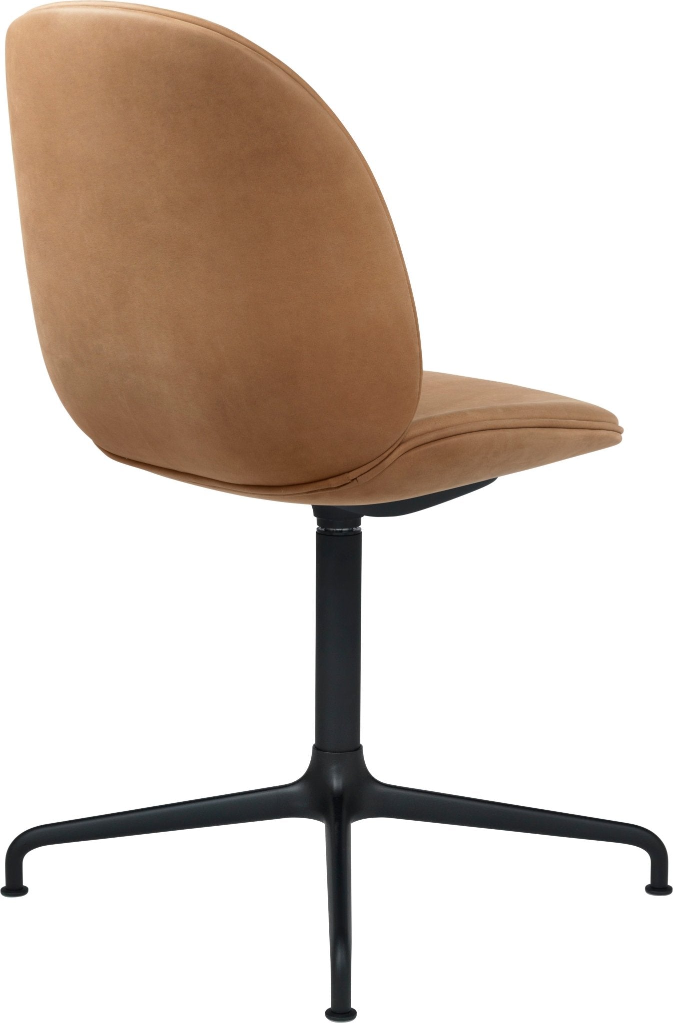 Beetle Meeting Chair, Fully Upholstered - Black Base